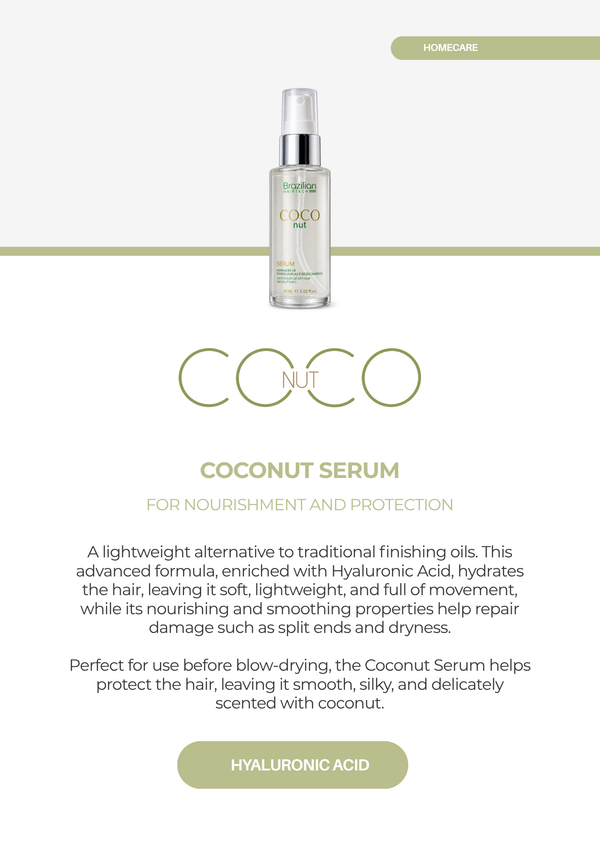 Coconut Serum Finishing and Thermal Protection Serum
