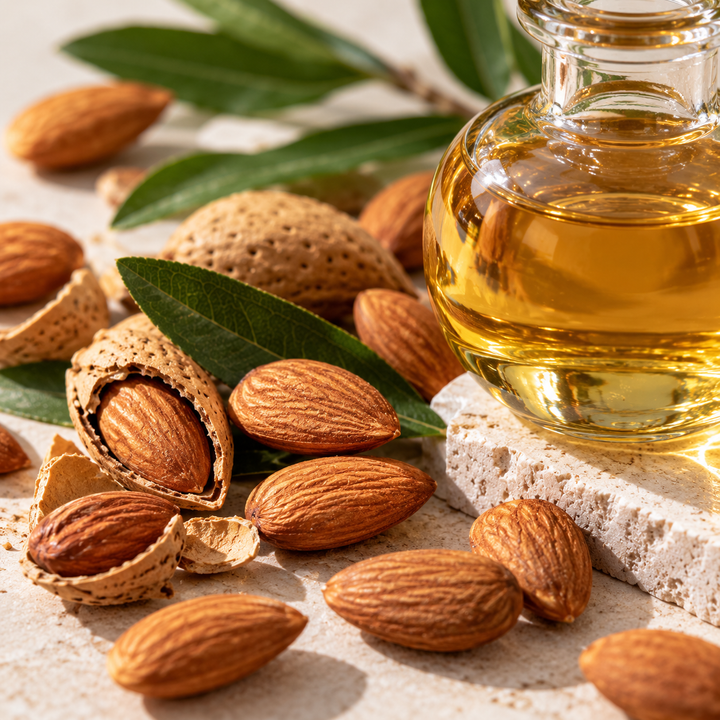 Almond oil key active in Brazilian Hairtech Ipanema Hair Lifting BTX Zero Frizz to nourish, soften and smooth dry, frizzy hair